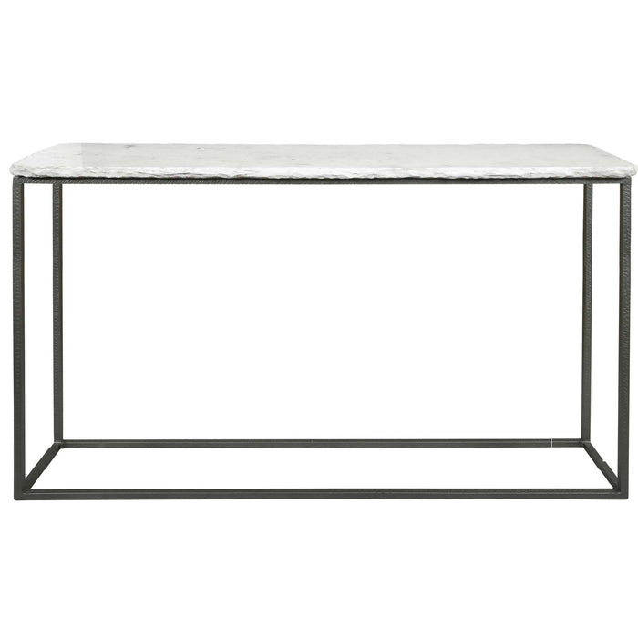 Kosumi - Console Table - Gray / White