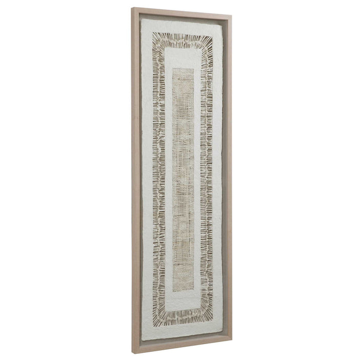 Ancestors Parchment - Shadow Box - Brown / White / Woodtone