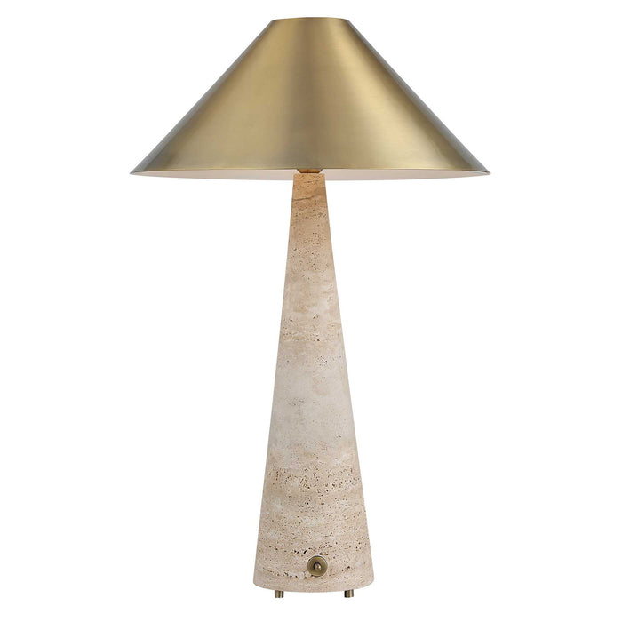 Under Cover - Table Lamp - Brass / Beige / Gold