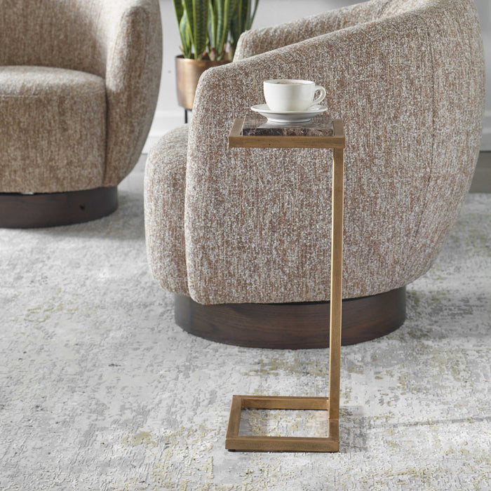 23" Accent Table - Gold