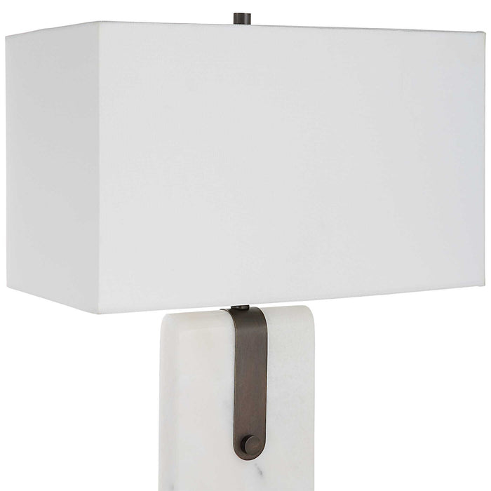 Belted - Table Lamp - White