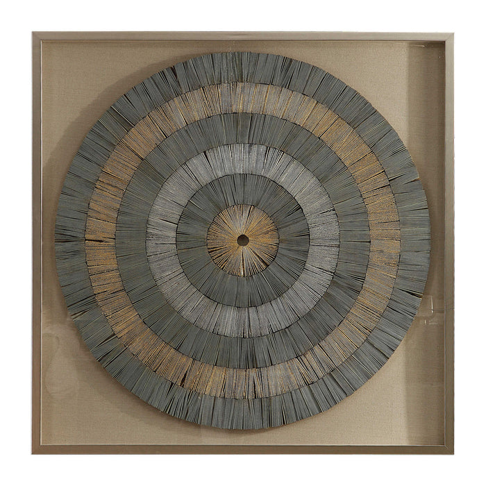 Savala - Shadow Box - Brown / Gold / Gray