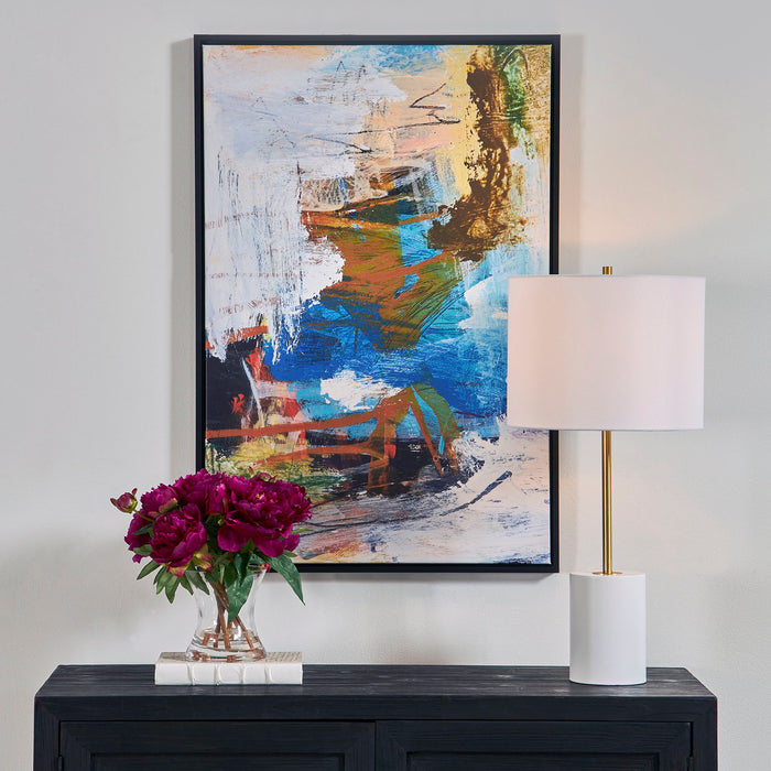 Framed Canvas - Colorful