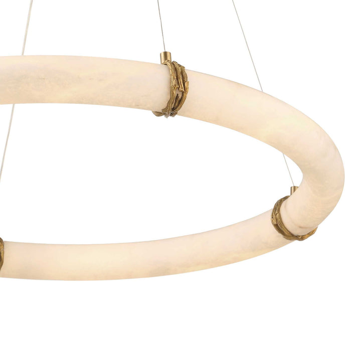 Entangled Vine - 1 Light Pendant - Brass