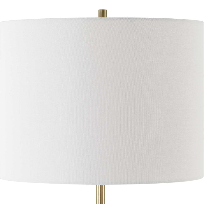 Table Lamp - White & Black