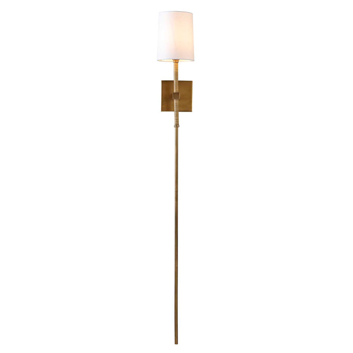 Wrap It Up - 1 Light Sconce - Brass