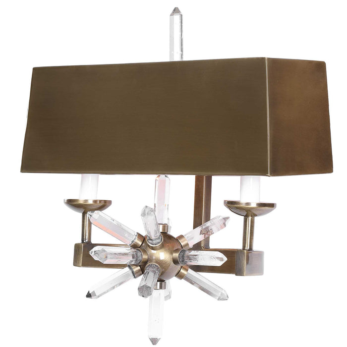 Star Quartz - 2 Light Sconce
