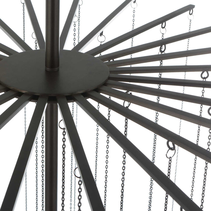 Baubles - 6 Light Chandelier - Bronze