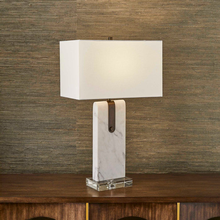 Belted - Table Lamp - White