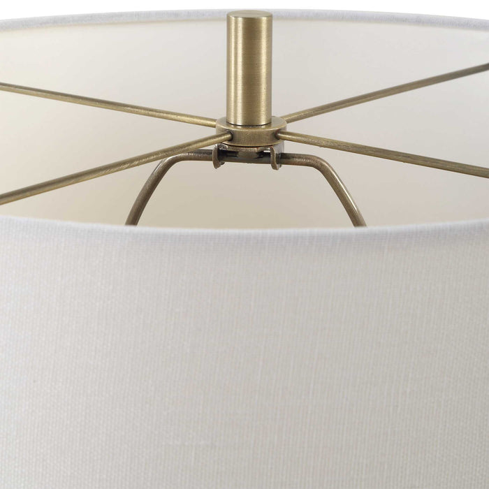 Table Lamp - White Marble