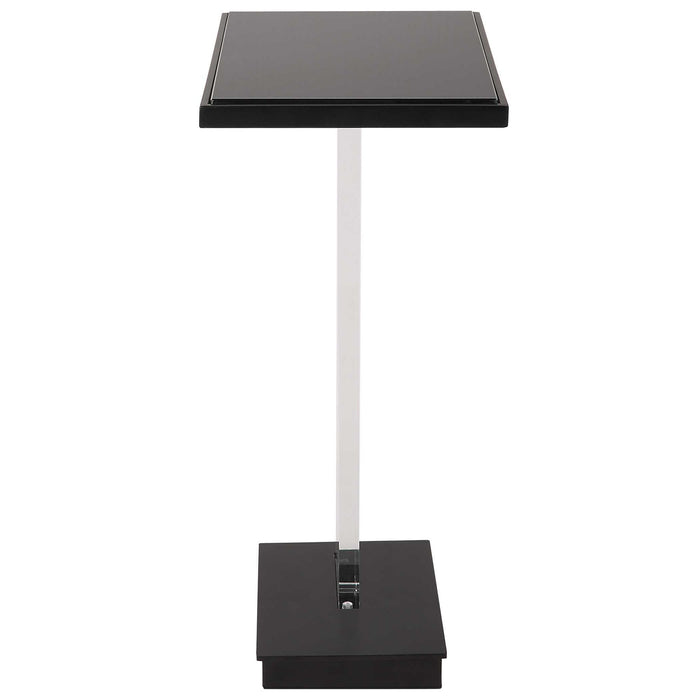 Angle - Contemporary Accent Table - Black