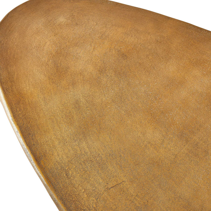 Golden Basin - Coffee Table - Brass