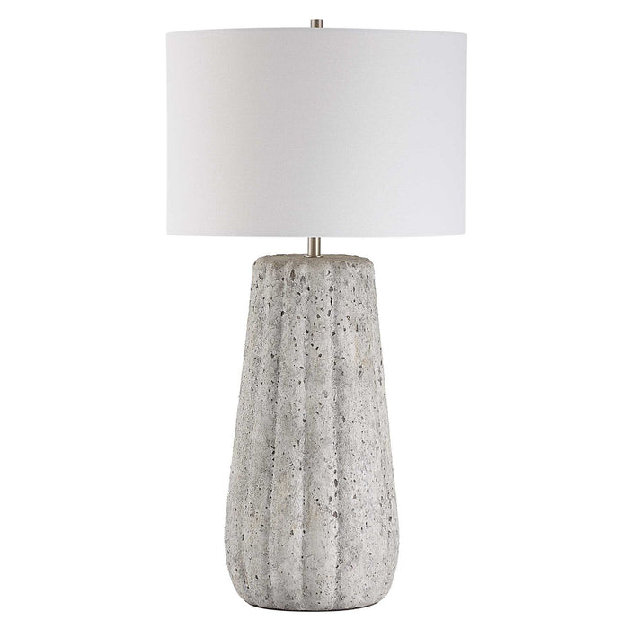Ceramic Table Lamp - Dark Gray