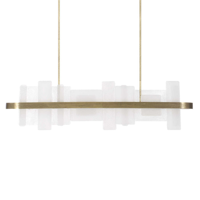 On The Ice - LED Pendant - Brass