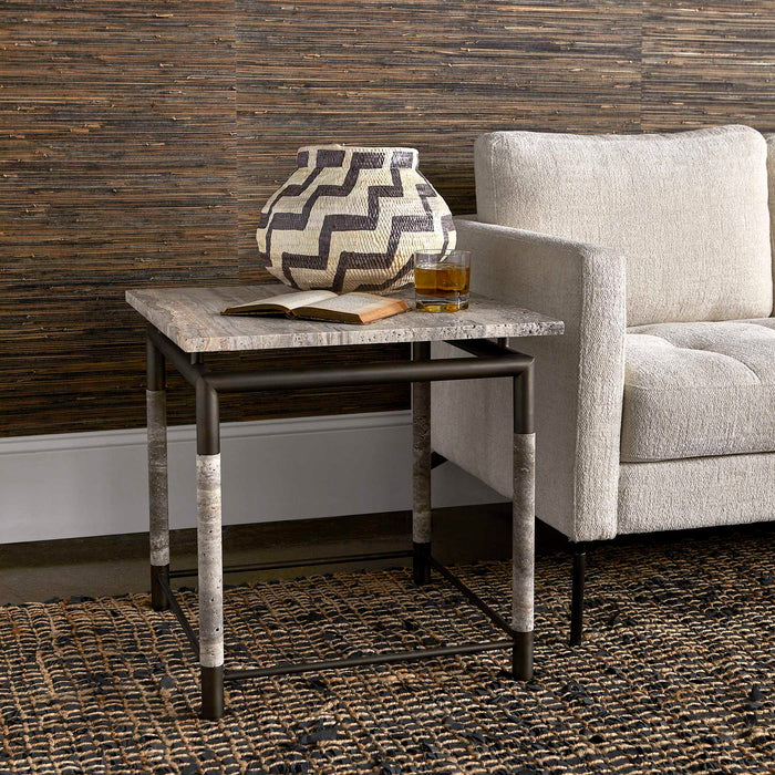 Suspended - Side Table - Bronze / Brown / Gray