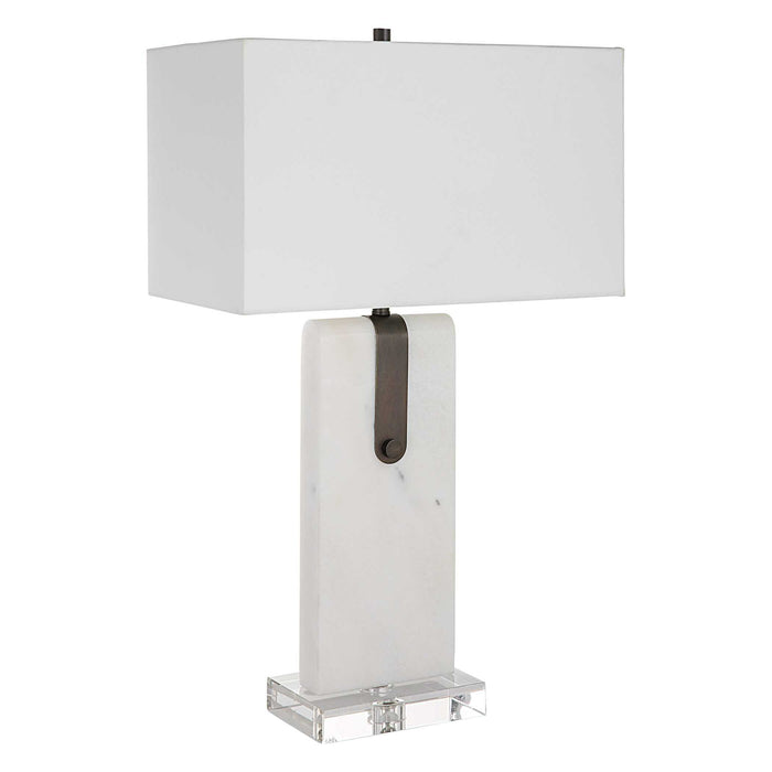 Belted - Table Lamp - White