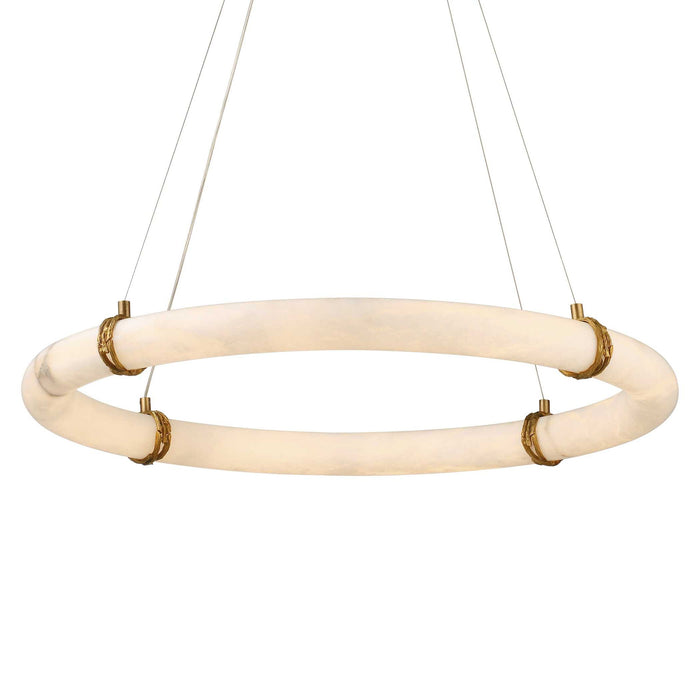 Entangled Vine - 1 Light Pendant - Brass