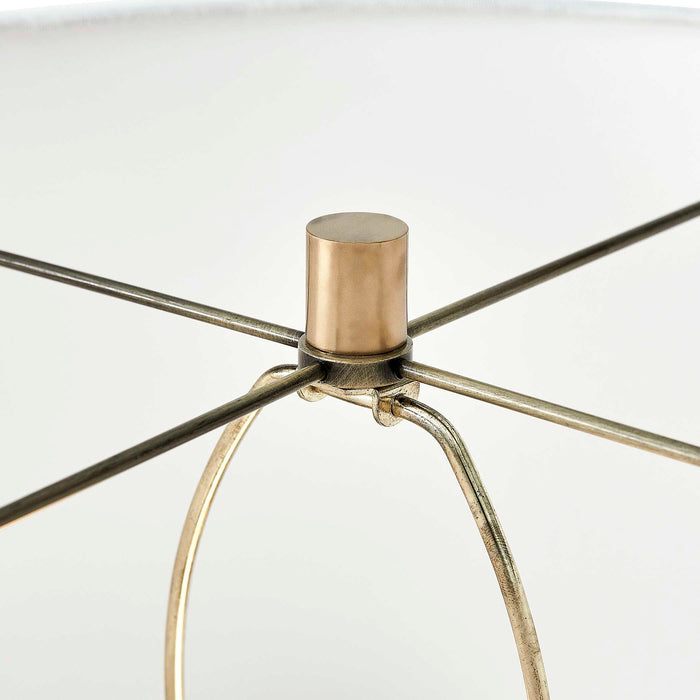 It’S A Wrap - Floor Lamp - Brass / Gold / Woodtone