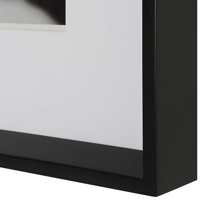 Eye Of The Beholder - Framed Print - White