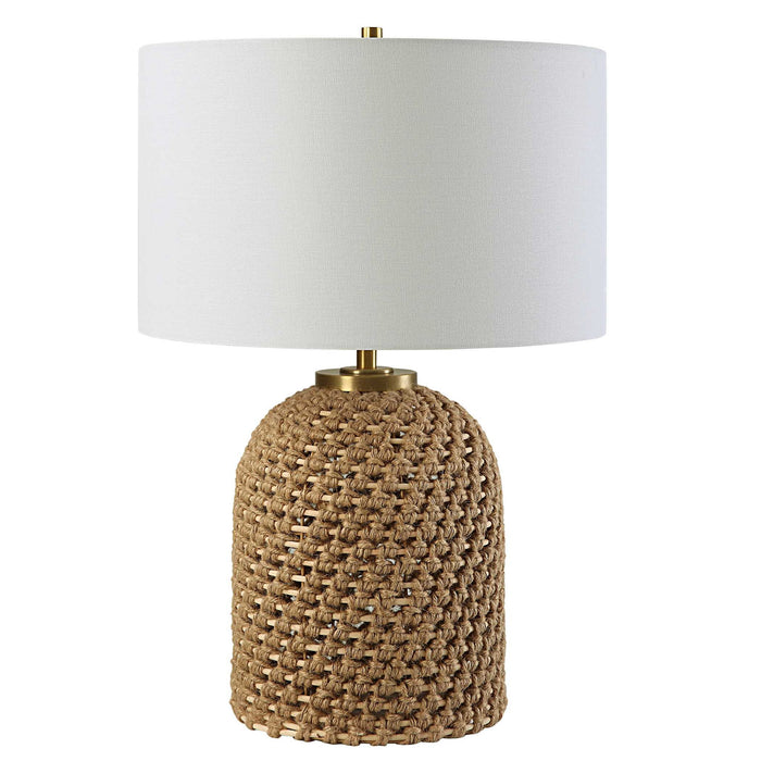 Kendari - Rope & Rattan Table Lamp