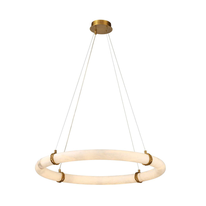 Entangled Vine - 1 Light Pendant - Brass