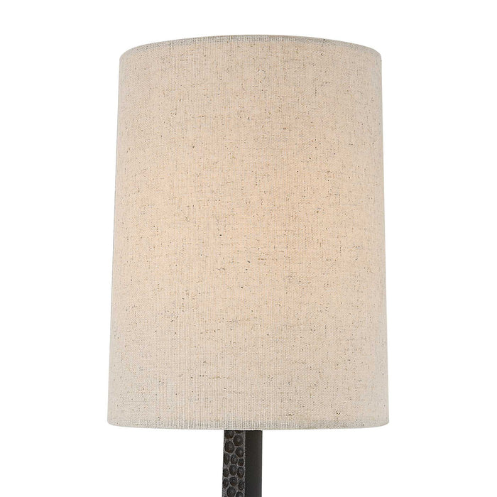 Open Arms - 2 Light Sconce - Black / Gray