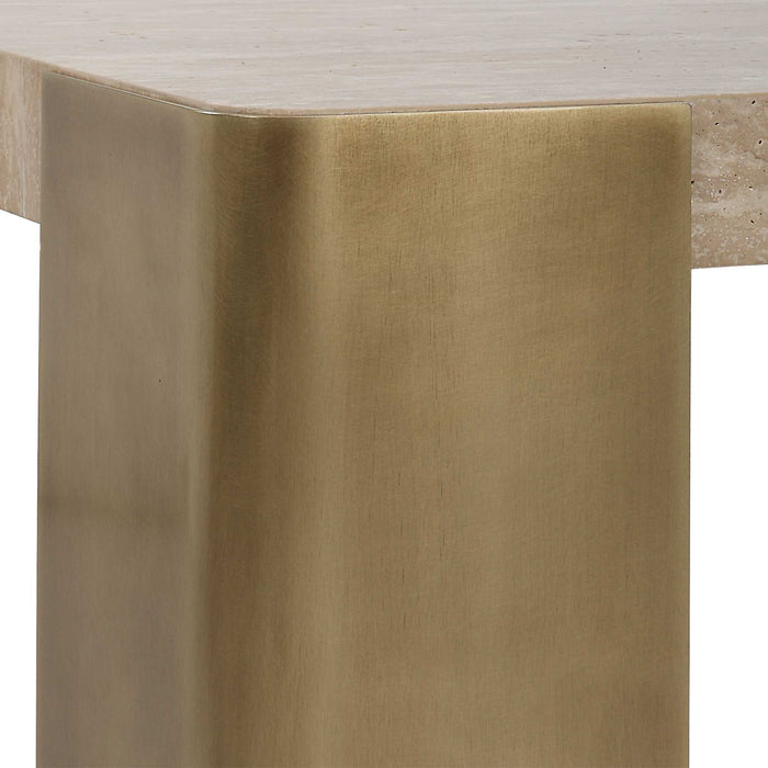 Caress - Coffee Table - Gold