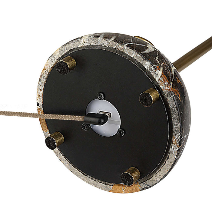 Hard Hat - Rechargeable Mini Lamp - Brass / Brown