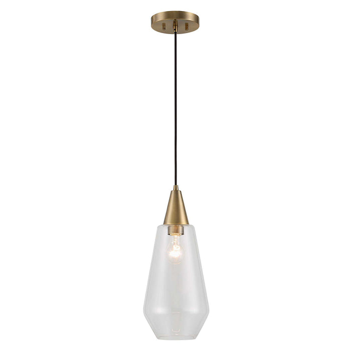 Eichler - 1 Light Mini Pendant - Antique Brass