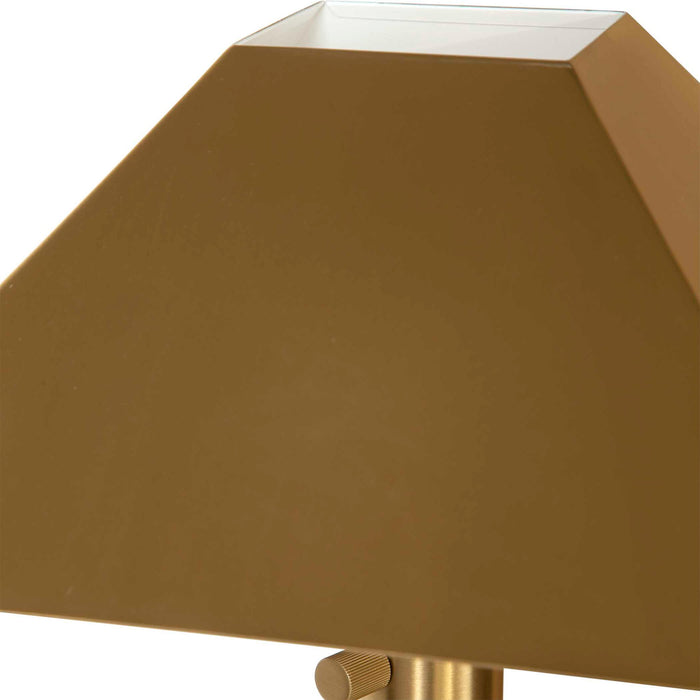 Telescope - Buffet Lamp - Gray Travertine/Bronze