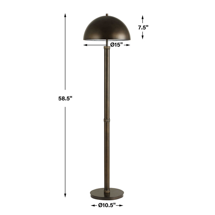 Floor Lamp - Bronze Metal