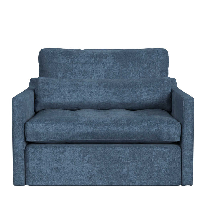 Slope - Tufted Swivel Chair-And-A-Half