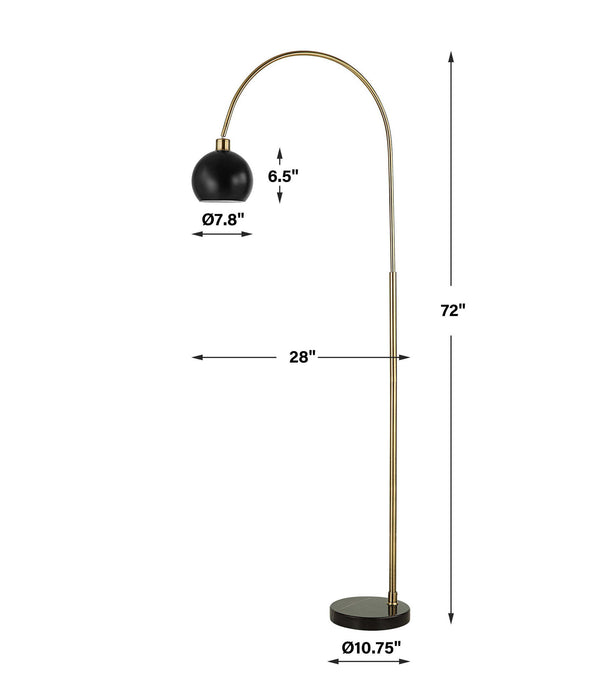 Floor Lamp - Matte Black