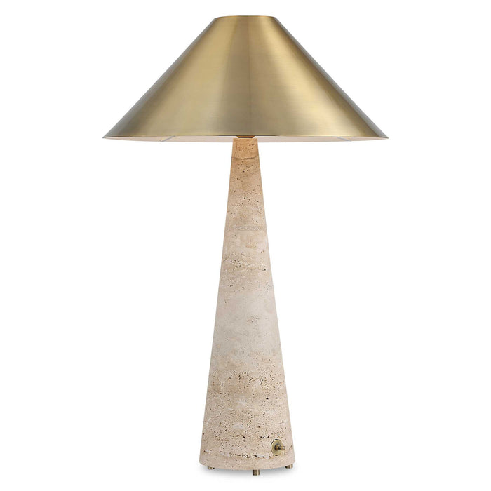 Under Cover - Table Lamp - Brass / Beige / Gold
