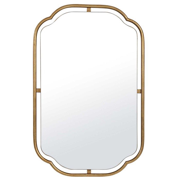 34.625" Mirror - Gold
