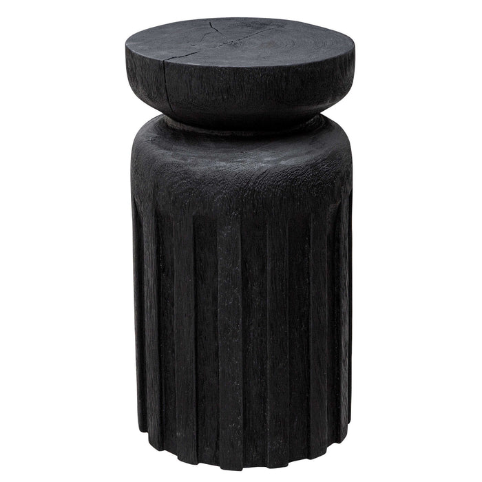Goblet - Short Accent Table - Black