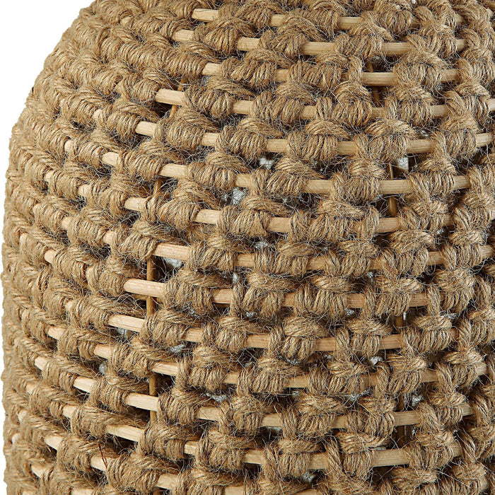 Kendari - Rope & Rattan Table Lamp