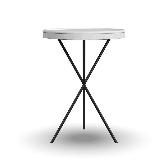 Melody - Chairside Table - White