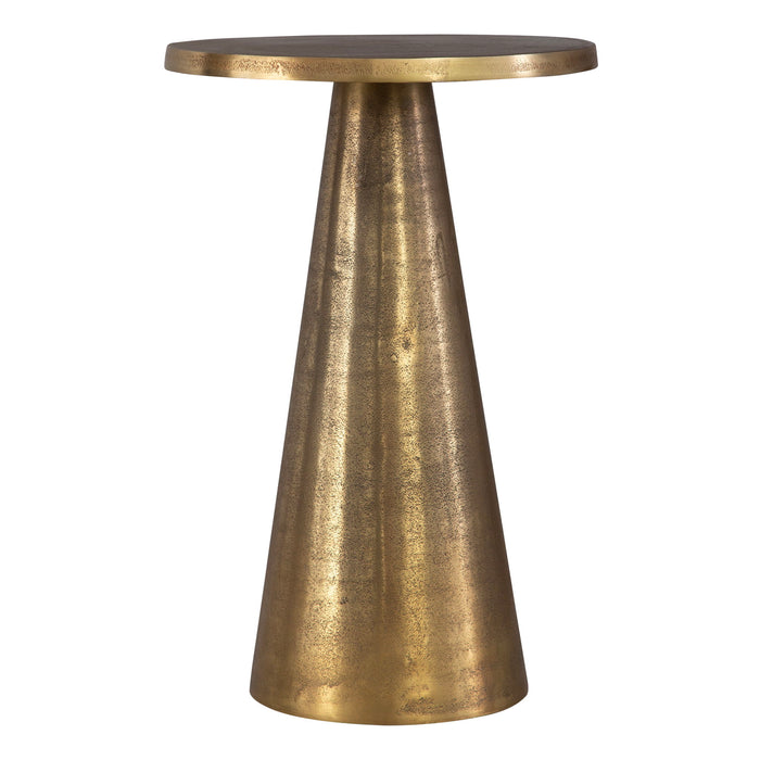 Accent Table - Antique Brass