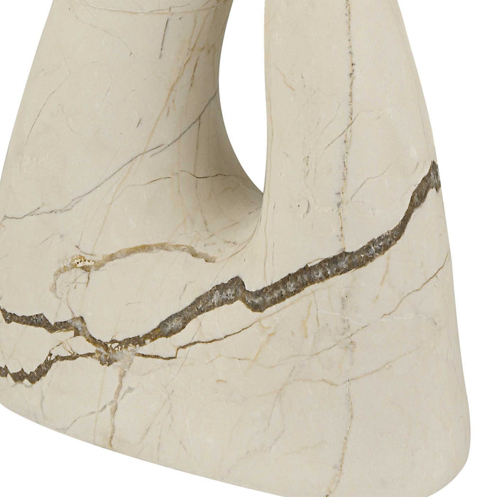 Teton - Table Lamp - Gold / White