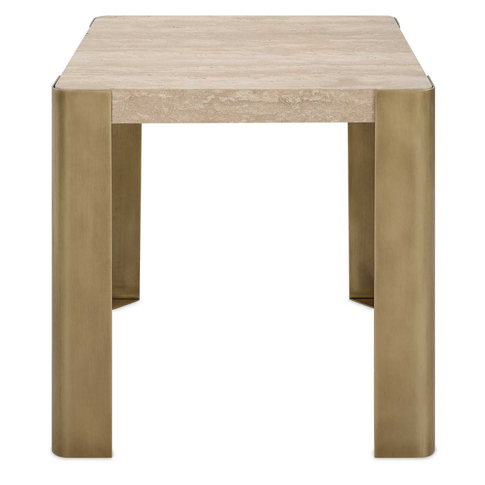 Caress - End Table - Gold