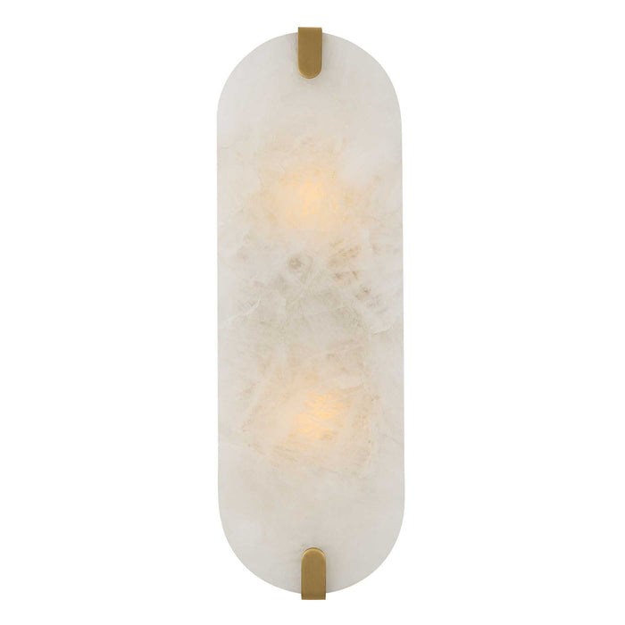 Lustrous - 2 Light Sconce - Brass