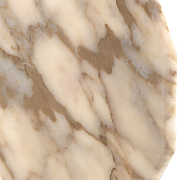 Pentagonal - Table Lamp - Gold / White