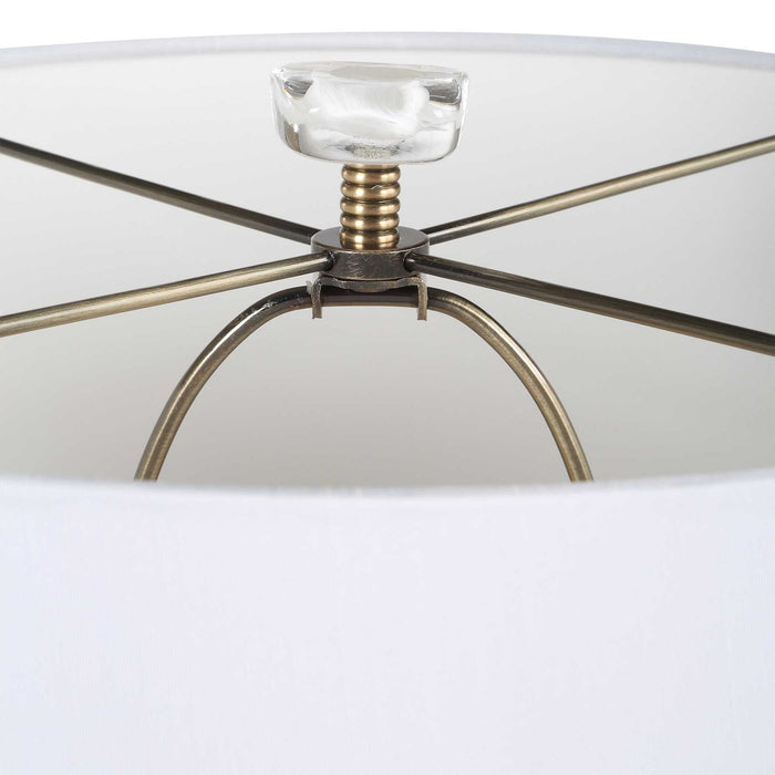 Delicate Balance - Table Lamp - Brass