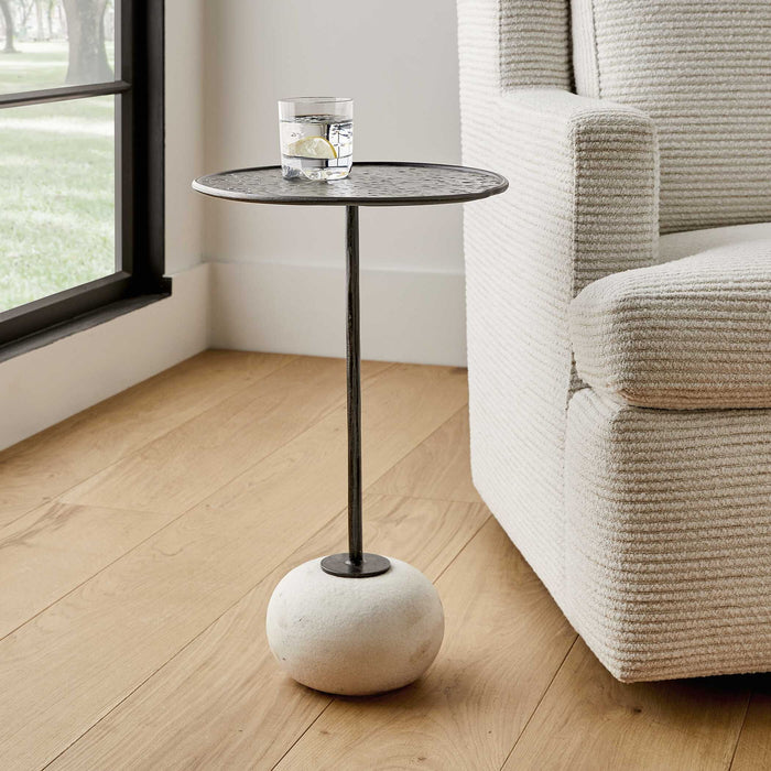 Button Up - Drink Table - Bronze