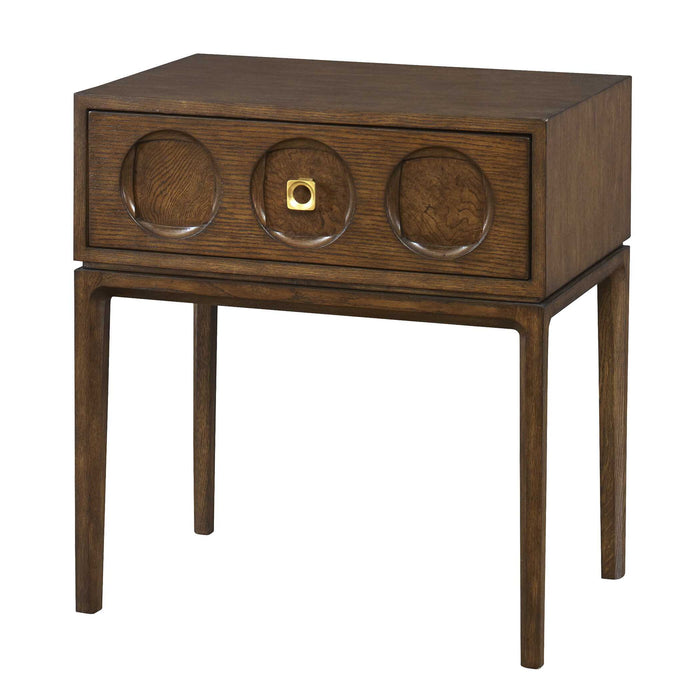 Roundabout - Side Table - Cocoa Brown