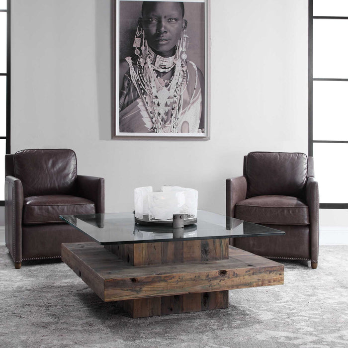 Jonah - Coffee Table - Brown / Woodtone