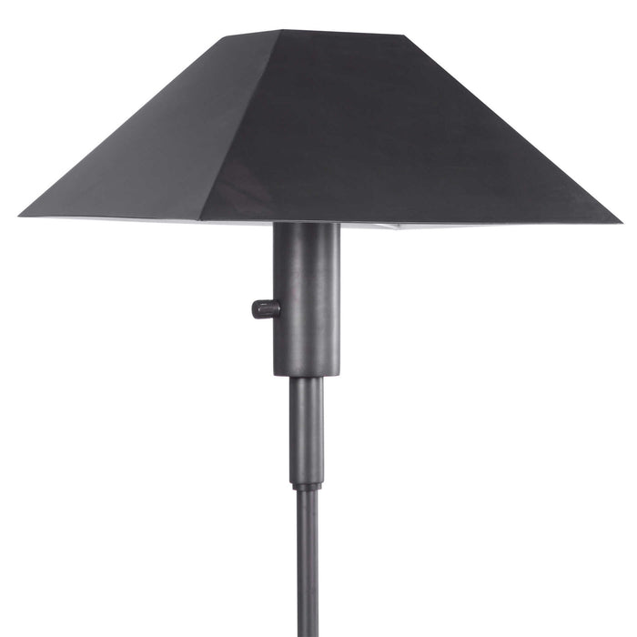 Telescope - Buffet Lamp - Gray Travertine/Bronze