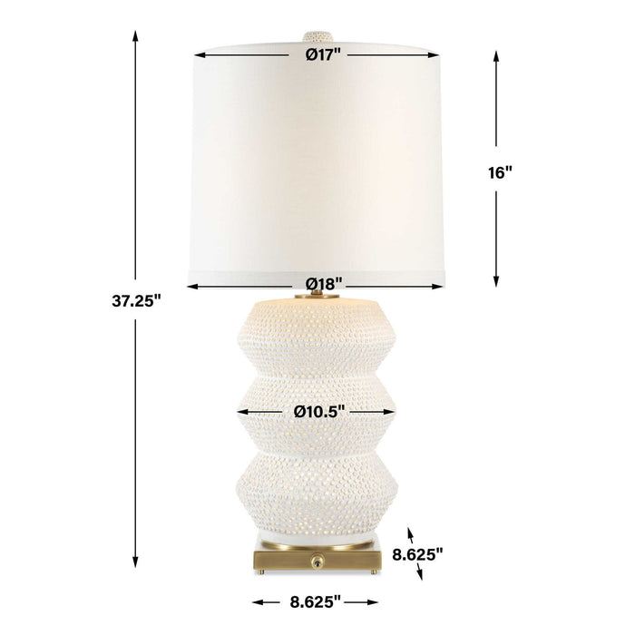 Glimmer - Table Lamp - White
