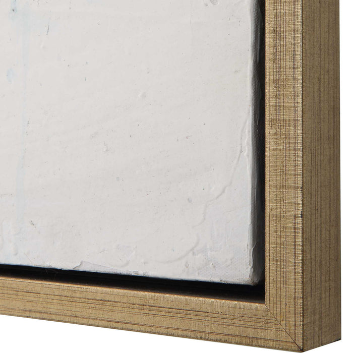 Stacked Against - Hand Painted Canvas